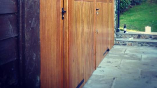 Hardwood Garage Doors