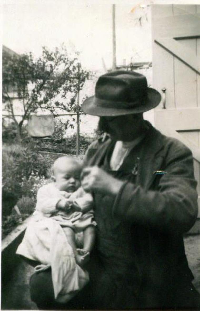 Image of an Old Wheel Wrights Shop 1915